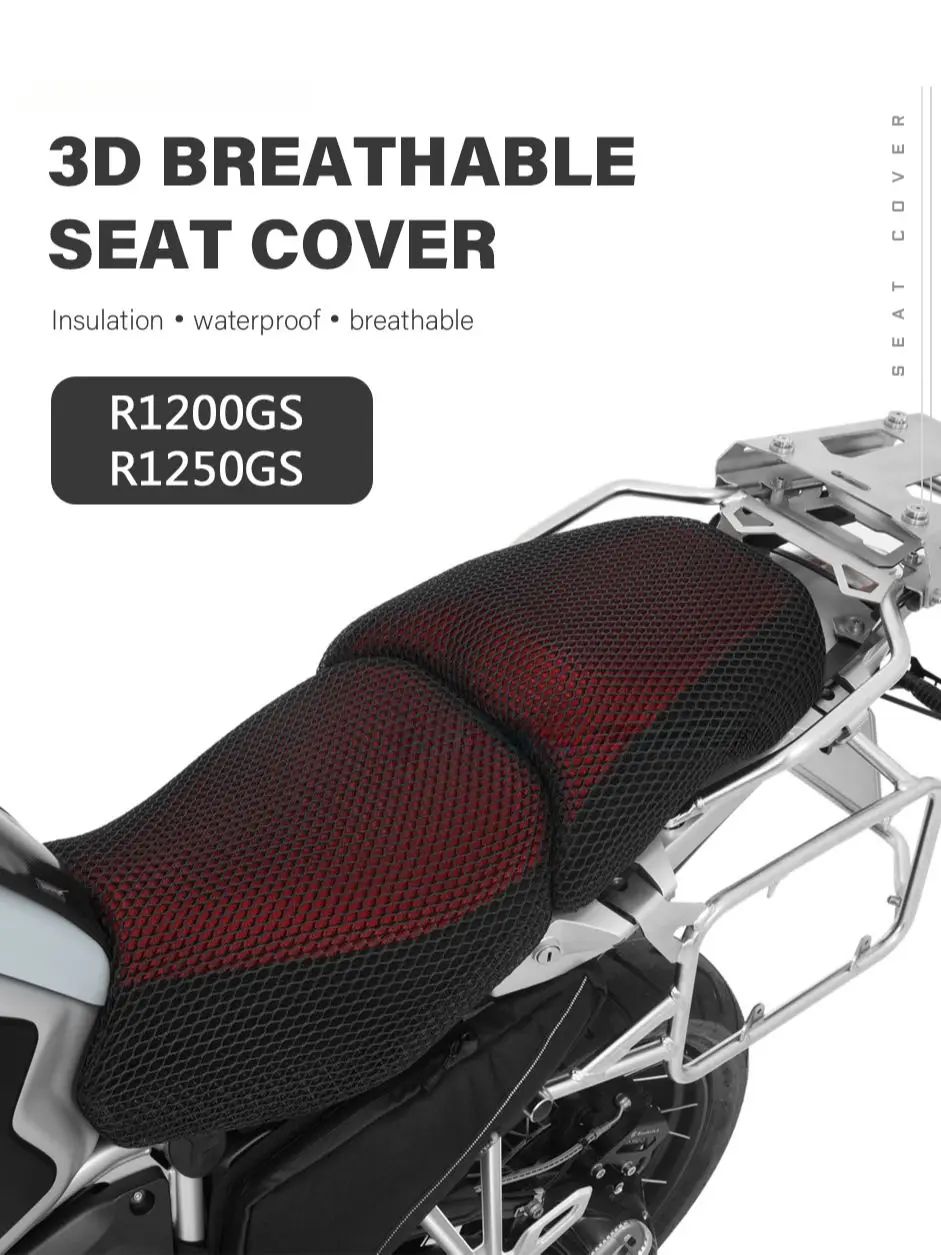 2004-2023 For BMW R1200GS R1250GS LC Adventure R 1250 GS 1200 Rally ADV Motorcycle Cool Seat Cover rear and front seats