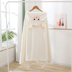 70x140CM Baby Bath Towel Hooded Ultra Soft Towel Highly Absorbent Bathrobe Blanket Toddlers Shower Gifts for Boys Girls