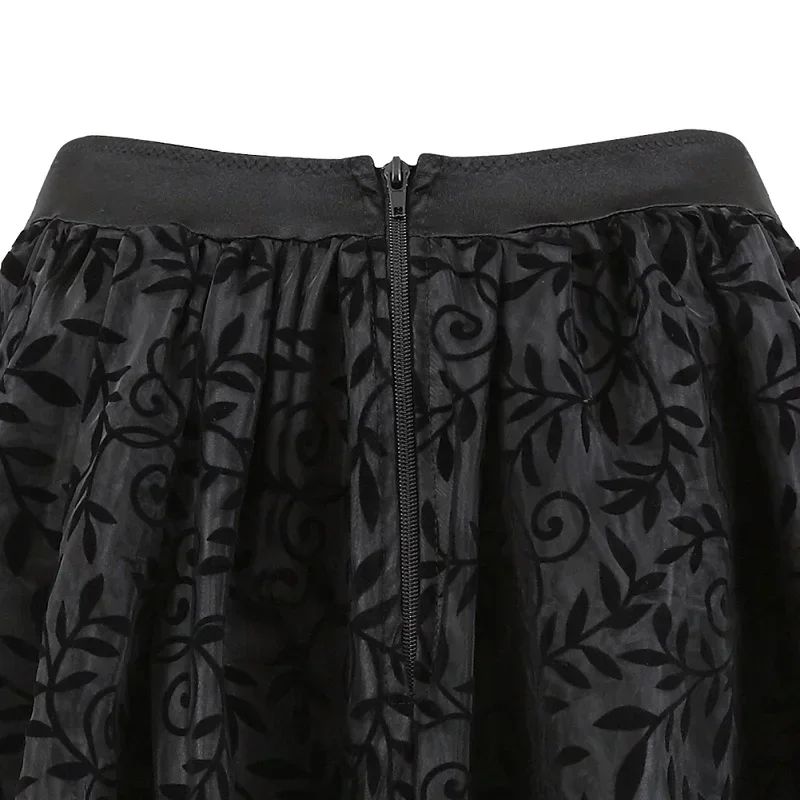 Steampunk Women Lace Floral Skirt Asymmetrica Renaissance Victorian Pirate Medieval Sexy Gothic Corset Skirts Matching