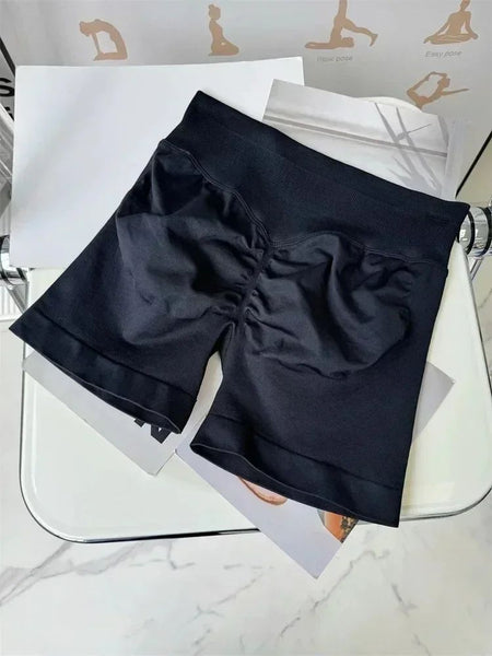 Oner Active Effortless Wome Seamless Shorts Yoga Shorts Silicone Printed Sport Shorts Low Ribbed Band Scrunch Butt Shorts