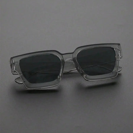 Retro Black Millionaire Shades Luxury Sunglasses 2025 For Men Designer Famous Brand Square Sun Glasses Man Women Sunglass