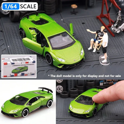 Bburago 1:64 Porsche 911 Gt2 Lamborghini Ferrari SP3 812 1959 Cadillac Miniature Alloy Diecast Car Model Collection Toy Gifts
