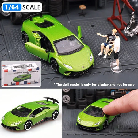 Bburago 1:64 Porsche 911 Gt2 Lamborghini Ferrari SP3 812 1959 Cadillac Miniature Alloy Diecast Car Model Collection Toy Gifts