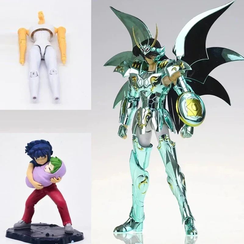 JM.MST Model Saint Seiya Myth Cloth EXM/EX Dragon Shiryu God V4 with Ikki Baby Shun Knights of The Zodiac Action Figure in Stock