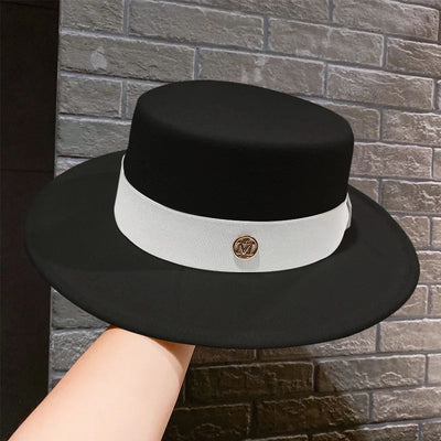 spring autumn fashion beach 2025 Women's hat fedoras elegant chapel Men's panama hat fascinator Wedding picture felt Bowler new