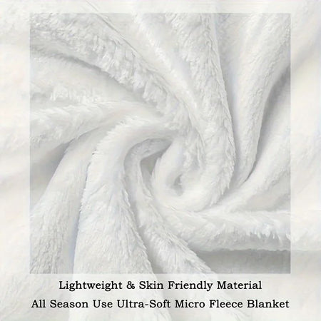 Heavyweight  Flannel | Festive Gift Selectio | Soft and delicate | Keep warm | Room Decor Blanket, Camping Stuff