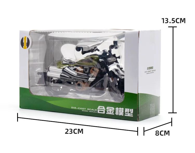 1:12 Harley SPORTSTER S Motorcycle High Simulation Diecast Metal Alloy Model car Sound Light Collection Kids Toy Gifts M41