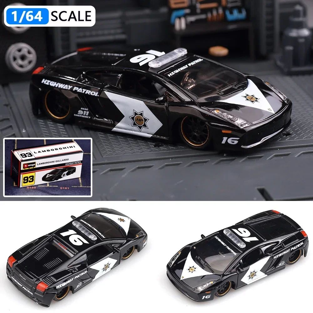 Bburago 1:64 Porsche 911 Gt2 Lamborghini Ferrari SP3 812 1959 Cadillac Miniature Alloy Diecast Car Model Collection Toy Gifts