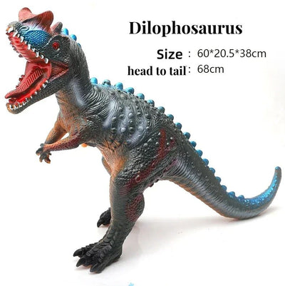 Super Big Soft Dinosaur Toys Tyrannosaurus Rex Model Brachiosaurus Jurass Puppets Shark Dinosaur Park Worlds Toy for Boys Kids