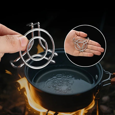 2 inch stainless steel steam rack mini steam rack electric rice cooker Mantou steamed bun rack used for cooking and heating