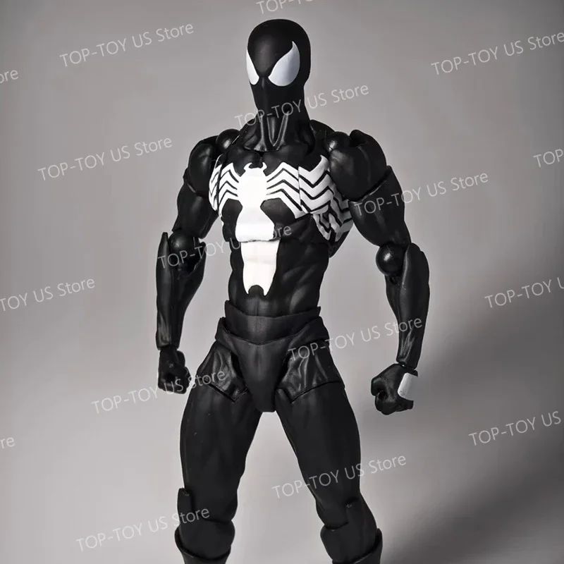 In Stock: Mess Toys Spider-Man Symbiote Suit & Scarlet Spider Anime Action Figures - Collectible Gift Set