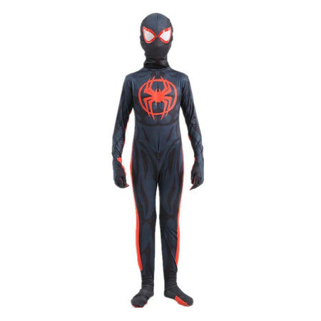 New Superhero Costume Fantasy Jumpsuit Suit Boys Movie Hero Cosplay Tights Halloween Mask Dress Up Party Performance Costume