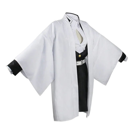 Anime Kimono Kanroji Mitsuri Cosplay Costume Kisatsutai Sexy Women Halloween Clothes