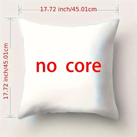 1pcs 2D Christmas Pillow Cover Xmas Party Decoration 2025 Xmas Holiday Santa Claus Pillow Cover Navidad Natal New Year Gift 2026