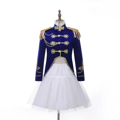 Men Stage Couple Costumes Photo Military Dress Suit Navy Men's and Women's Military Band Uniform Sailor Suit Spring and Autumn