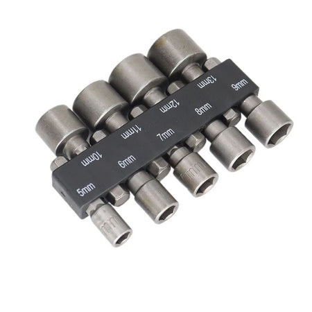 9-14pcs 5mm-13mm Hex Sockets Sleeve Nozzles Nut Driver Set Screwdriver Set Schroevendraaier Set Bits Sets Tools Socket Wrenches