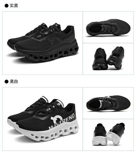Marathon Men Sports Running Shoes Air Cushion Breathable Lightweight Male Comfortable Athletic Casual Sneakers Hiking Outdoor