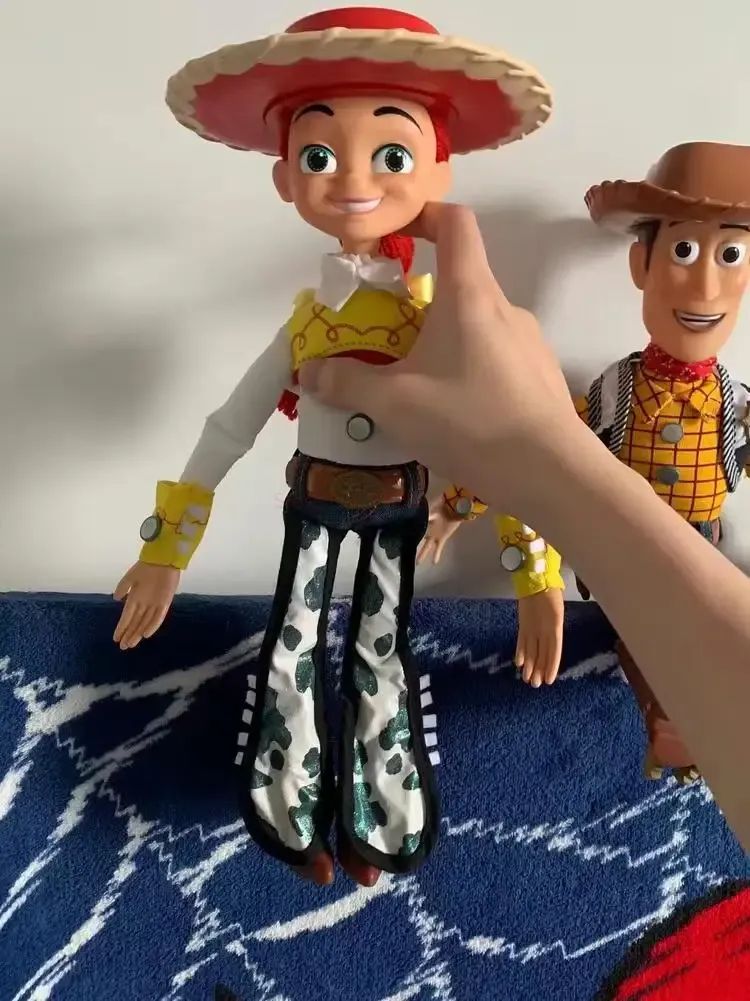 Anime Disney Toy Story 4 Talking Woody Buzz Jessie Rex Action Figures Anime Decoration Collection Figurine Toys Model For Gifts