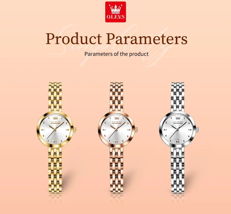 OLEVS 9992 Luxury Women's Watches Elegant Luxury Gold Watch for Women Quartz Waterproof Wristwatches Ladies Relojes Para Mujer