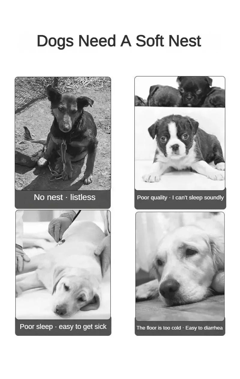 Winter Dog Cat Bed Pet Dog Sofa Bed Square Pet Dog Beds Bed For Large Pet Nest Kennel For Be Universal Custom Suede Dog Beds Mat