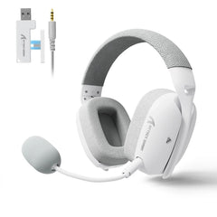ATTACK SHARK L80PRO Low Latency Wireless Gaming Headset Tri-Mode Bluetooth Ultra-Light 40mm Drivers Headphone for PC PS5 Switch