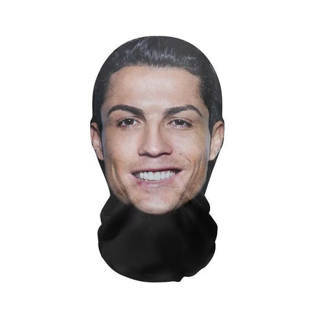 3D Realistic Mask Celebrity Face Mask Funny Head Cover Riding Scarf Cosplay Party Headwear Hip Hop Hood Balaclava