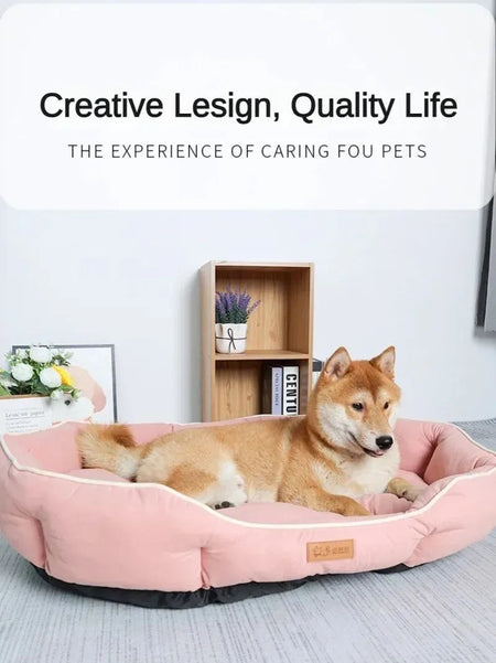 Winter Dog Cat Bed Pet Dog Sofa Bed Square Pet Dog Beds Bed For Large Pet Nest Kennel For Be Universal Custom Suede Dog Beds Mat