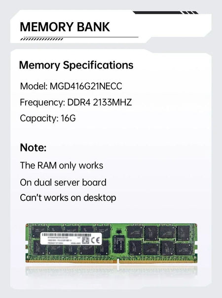 SOYO X99 Motherboard Set With LGA2011-3 Xeon E5 2630 V4 CPU DDR4 16GB (1*16GB)  2133MHz RAM NVME M.2 SATA Computer Accessories