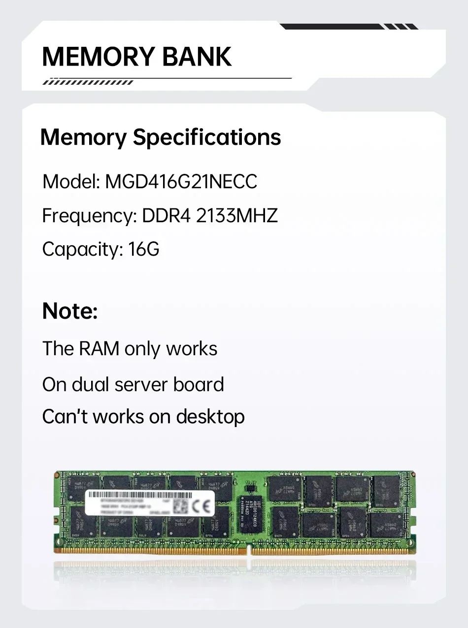 SOYO X99 Motherboard Set With LGA2011-3 Xeon E5 2630 V4 CPU DDR4 16GB (1*16GB)  2133MHz RAM NVME M.2 SATA Computer Accessories