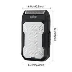 Original Fang Braun M606 Electric Razor Professional Shaver Portable Shaving Machine Mini Beard Trimmer Razor Shaver for Men