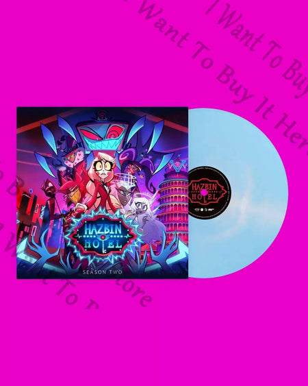 Hazbin Hotel Lucifer Morningstar Alastor Vox Sir Pentious Angel Dust Cosplay Anime Vinyl Record Genuine Gramophone Records Fans