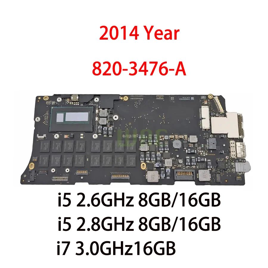 Original A1502 Motherboard For Macbook Pro Retina 13" A1502 Logic Board 2013 2014 2015 820-3536-A 820-3476-A 820-4924-A