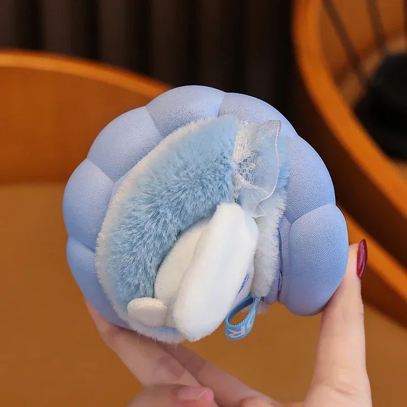 Winter Warm Cute Cartoon Indoor Mule Soft Non-slip Fluffy Slippers For Kids Teen Boys Girls Children Home Cotton Shoes Size 24-4
