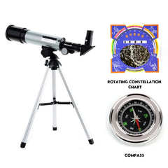90X Zoom HD Professional Astronomical Telescope Powerful Monocular Long Range Binoculars Space Moon Portable Gifts for Kid