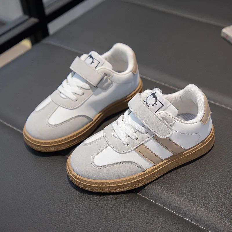 Lightweight Kids Skate Shoes 2025 New Spring Boys Non-slip Sports Footwear Breathable Training Running Fashion Sneakers