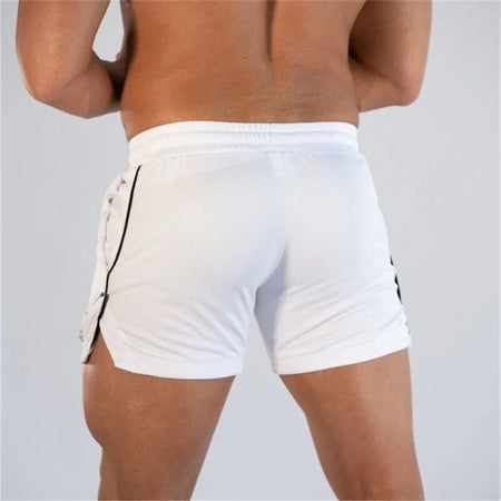 2025 NEW Fitness sports Shorts Man Summer Gyms Workout Male Breathable Mesh shorts Quick Dry Beach Short Pants men Sportswear