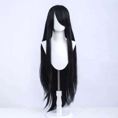 100cm Long Straight Cosplay Wig Anime Compatible Universal Omopinenet Heat Resistant Synthetic Hair Wigs + Wig Cap