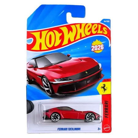 2026 D New Genuine Hot Wheels Alloy Car F1 Mclaren Ferrari Optimus Prime Bugatti Car Model Toy Ornamnet Boy Birthday Gifts