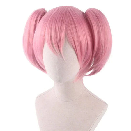 Anime Puella Magi Madoka Magica Kaname Madoka Akemi Homura Miki Sayaka Tomoe Mami Cosplay Wig Halloween Role Play Synthetic Wigs