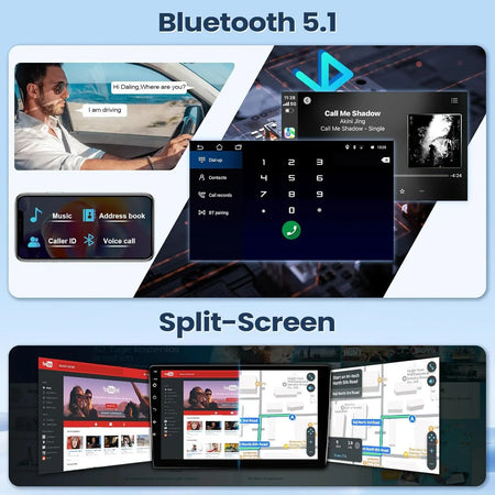 Car Stereo Radio Support Wireless CarPlay&Android Auto for Honda Civic 2006-2011 10" IPS Touch Screen Bluetooth/WiFi/Rear Camera