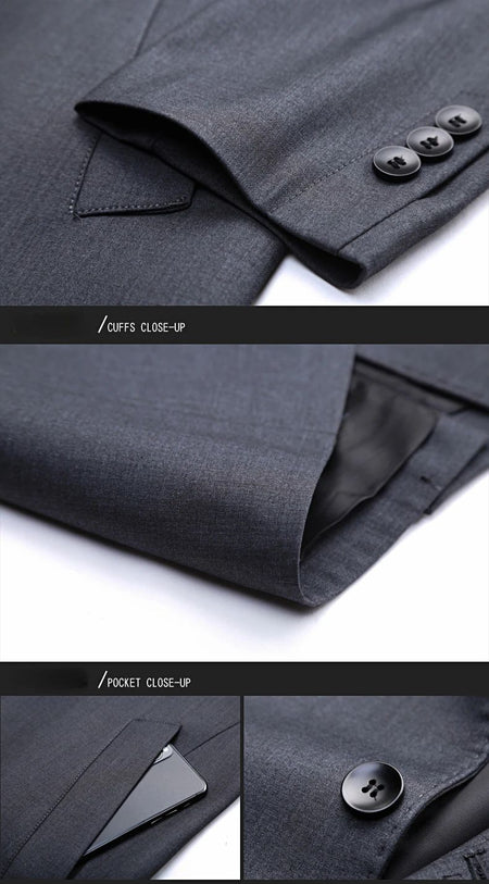 Light Luxury Long Jacket Men's Winter Business Casual Comfortable Windproof Warm Trench Coat British Streetwear Suit Male Coat