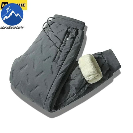 8xl Winter Thickened Mens Down Pants High Quality Fashion Drawstring Sports Pants Men's Jogger Outdoor Loose Leisure Down Pants
