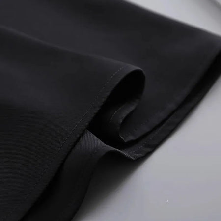 Plus Size High-waisted Slimming Black Draped Skirt Medium-length Umbrella Skirt For Women Thinning A- line Body Shaper