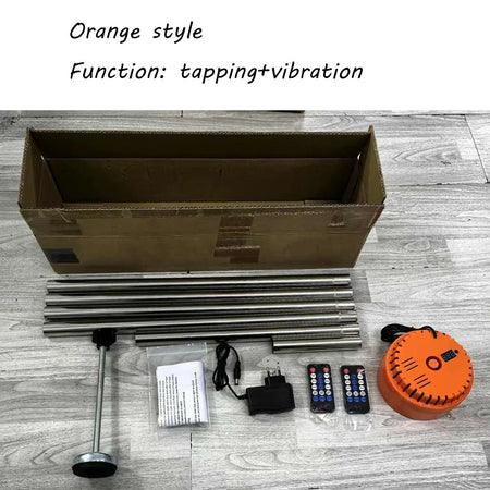 Reduce/Decrease/Cut Down Neighbor Upstairs Noise Machine Noise Deadener Muffler Strike Back Tool ?Orange tapping+vibration