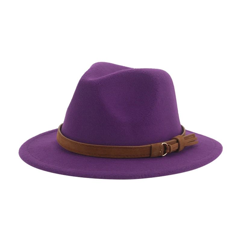 Hats for Women Fedoras Girls Hat Boys Hat Felted Kids Baby Caps Small 52cm 54cm Belt Wedding Cute Kid Fedoras Sombreros De Mujer
