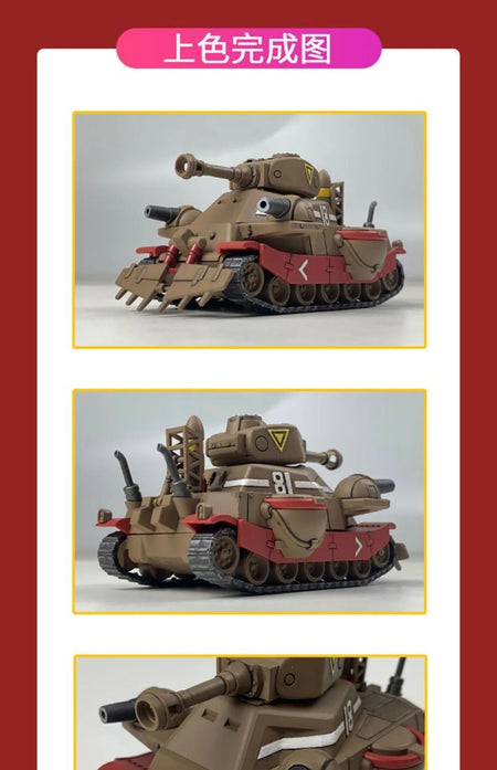 In Stock Metal Slug X Series Small Scale Assembly Model Tank Aircraft Truck Captive Doll Model Toys Gifts