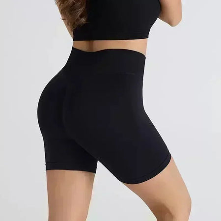 High Quality Women's Sports Stretch Fitness Shorts Yoga Training Running Pilates Tight Yoga Shorts