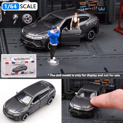 Bburago 1:64 Porsche 911 Gt2 Lamborghini Ferrari SP3 812 1959 Cadillac Miniature Alloy Diecast Car Model Collection Toy Gifts