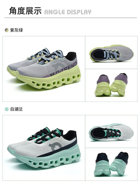 Marathon Men Sports Running Shoes Air Cushion Breathable Lightweight Male Comfortable Athletic Casual Sneakers Hiking Outdoor