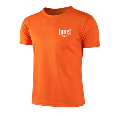 2025 Men's Summer Exercise Trainning Boxing T-shirts High Grade Breathable Quick Dry Short Sleeved Top Marathon Gym Fitness Tees